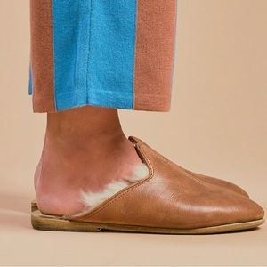 SABAH WOMEN’S FORT WORTH BROWN SHEARLING BABA